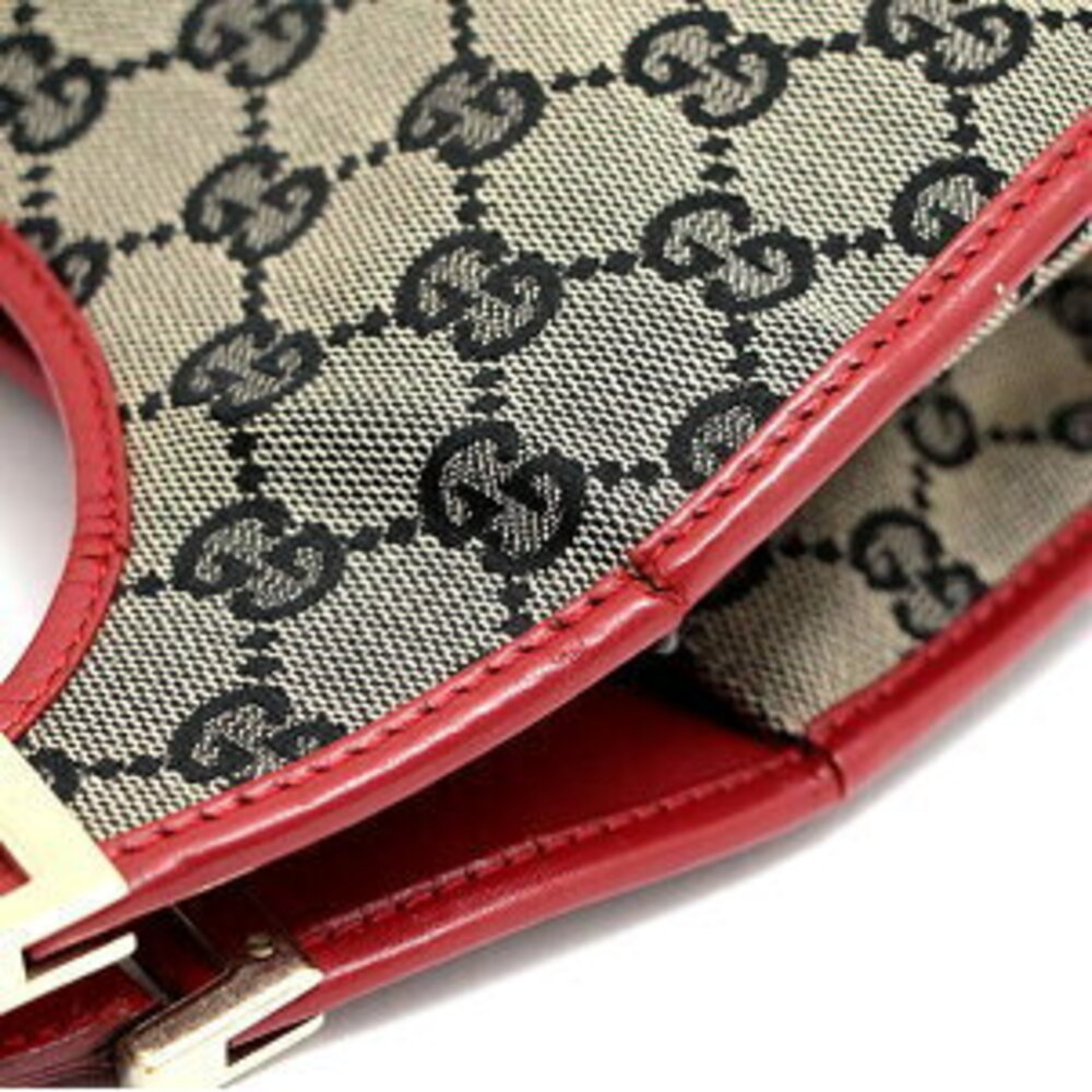 Gucci Jackie handbag GG red - Picture 6 of 6